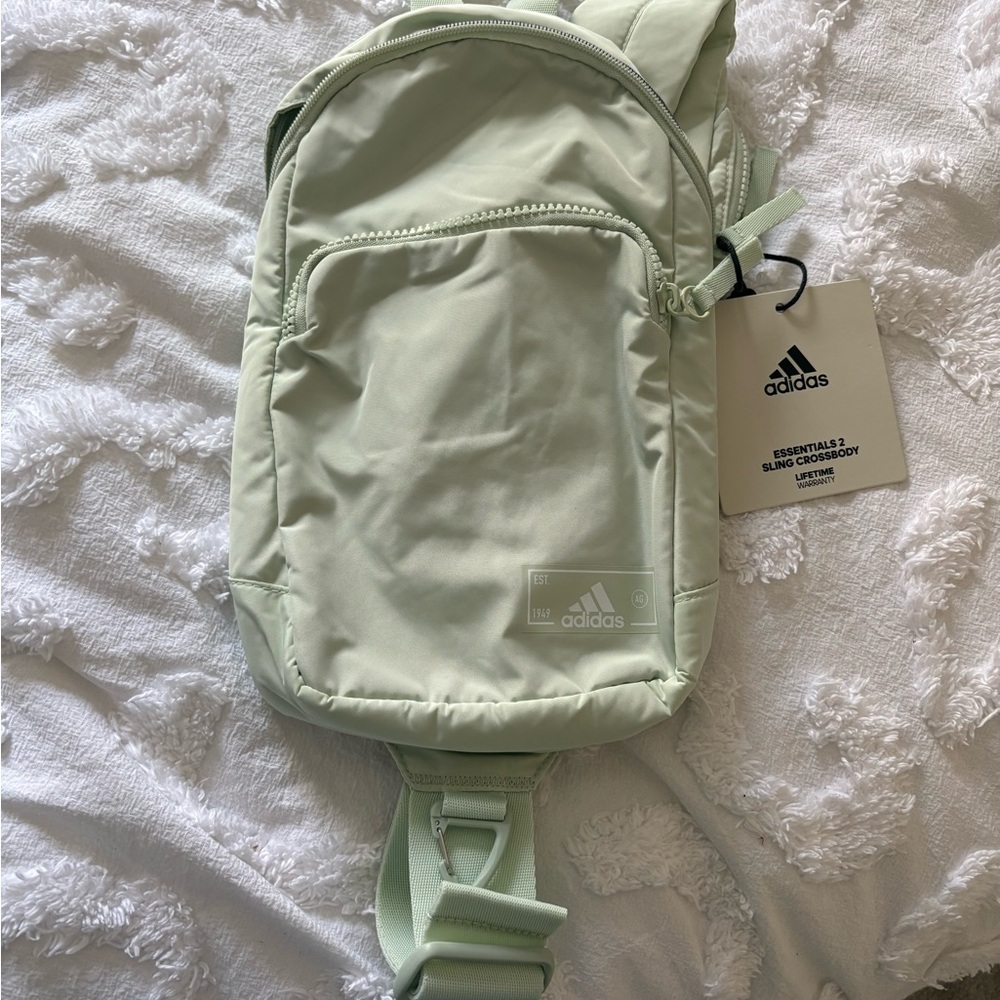 Adidas Light Green Crossbody Bag